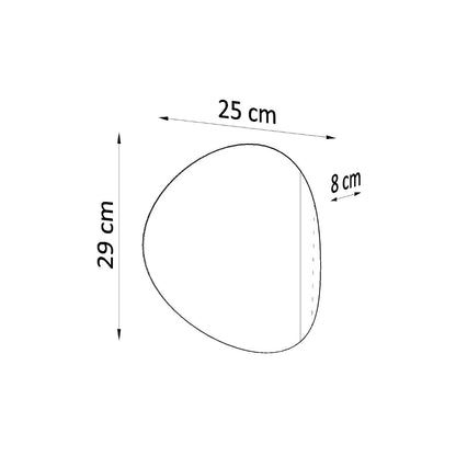 Wandlamp SENSES zwart