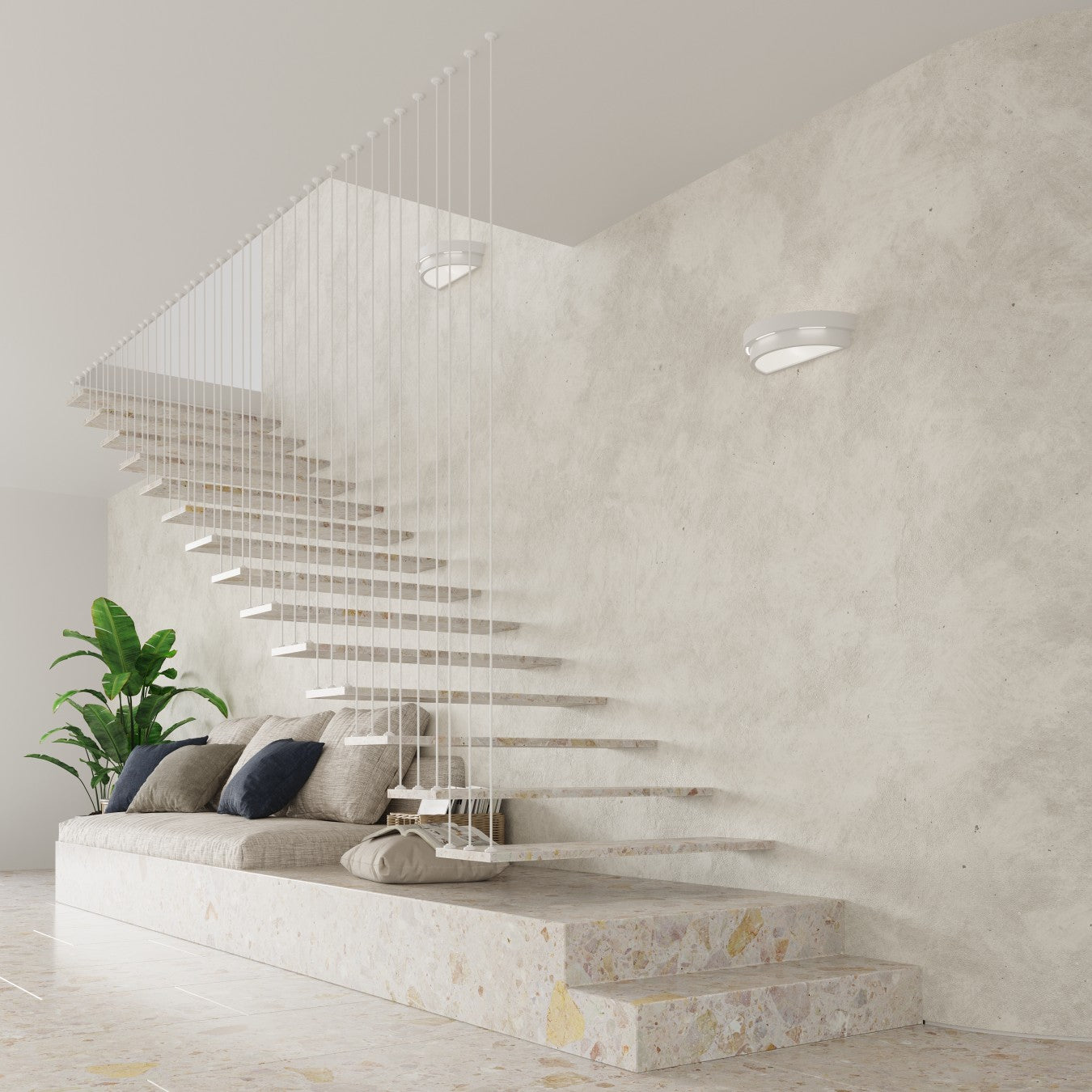 Wandlamp keramiek HELIOS