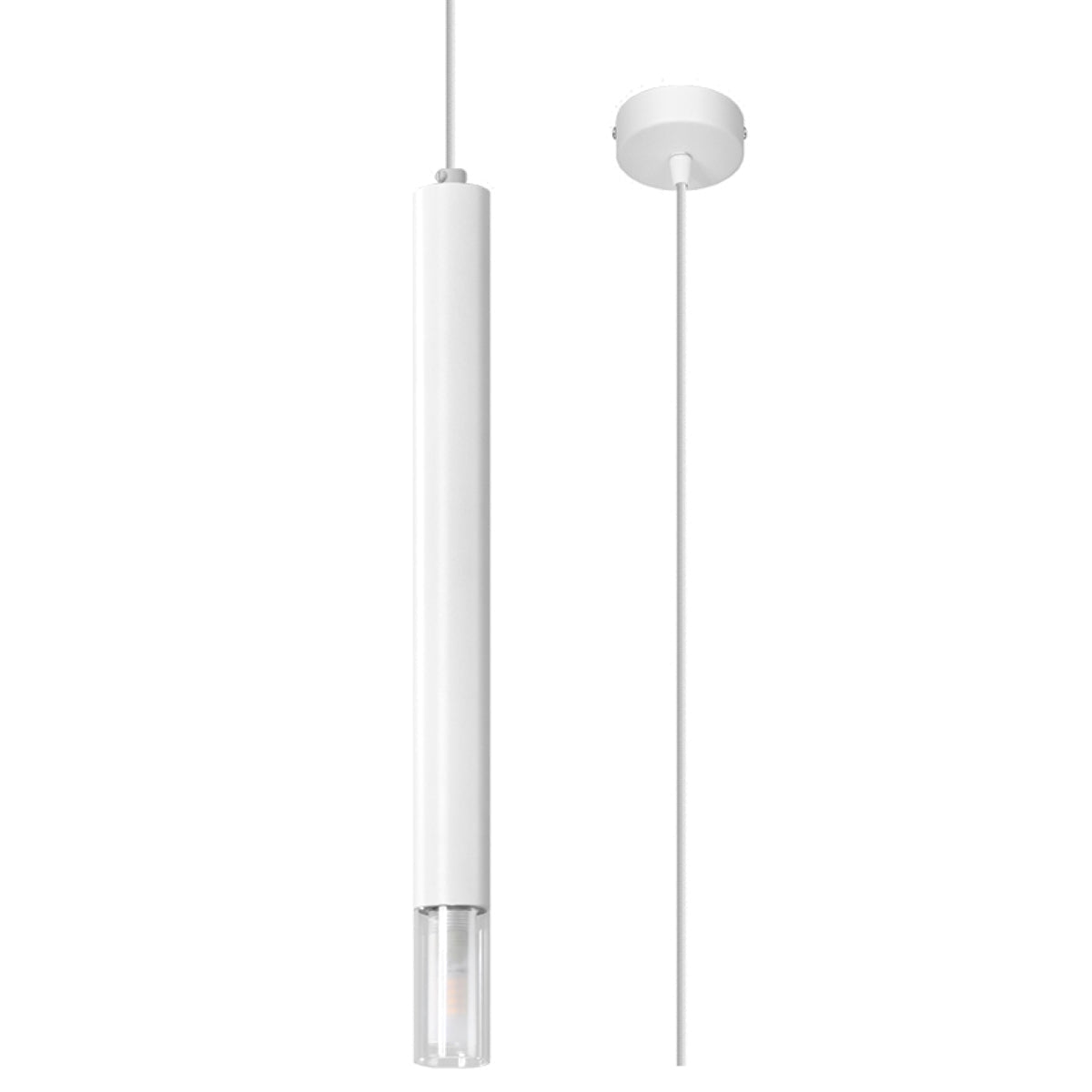Hanglamp WEZYR 1 wit