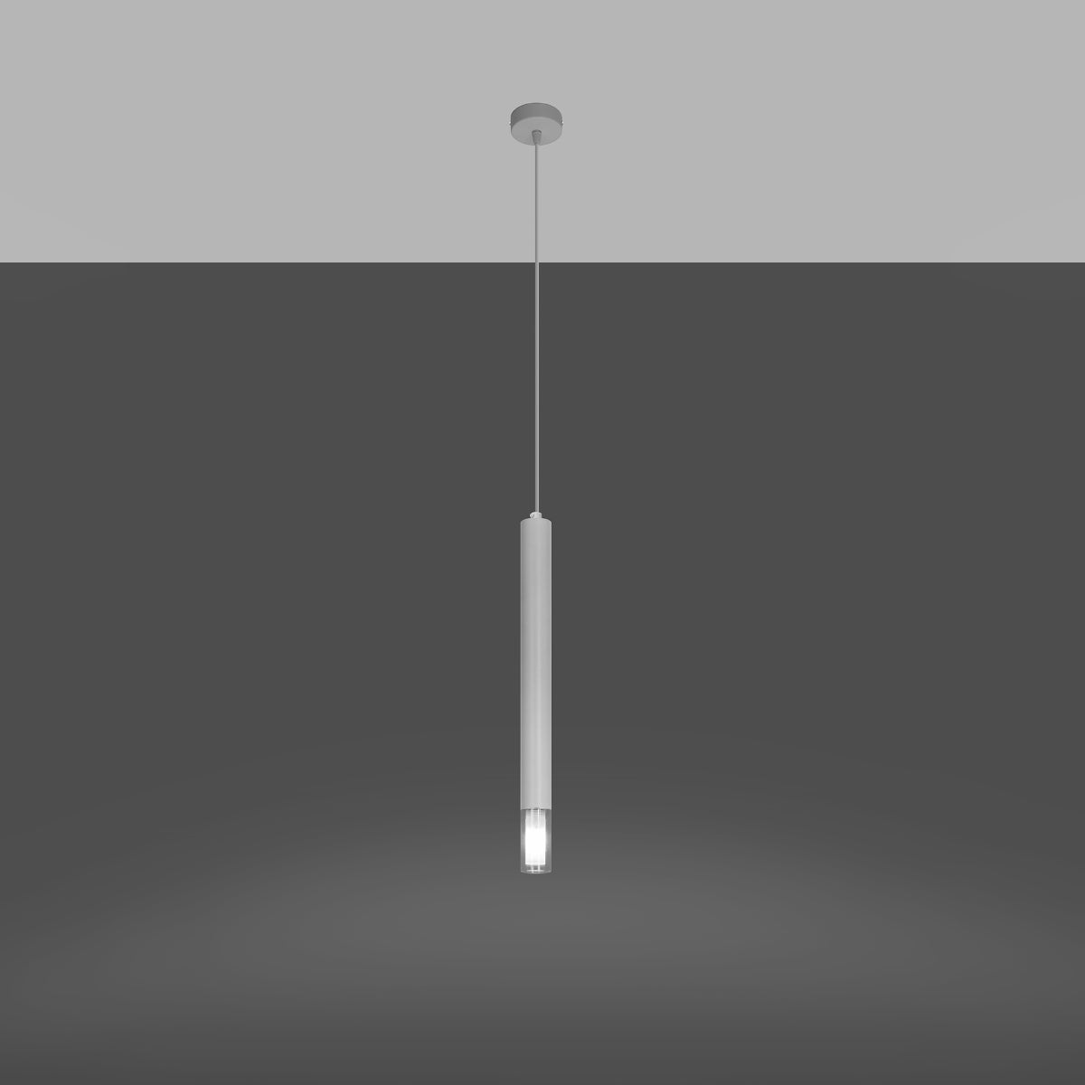 Hanglamp WEZYR 1 wit