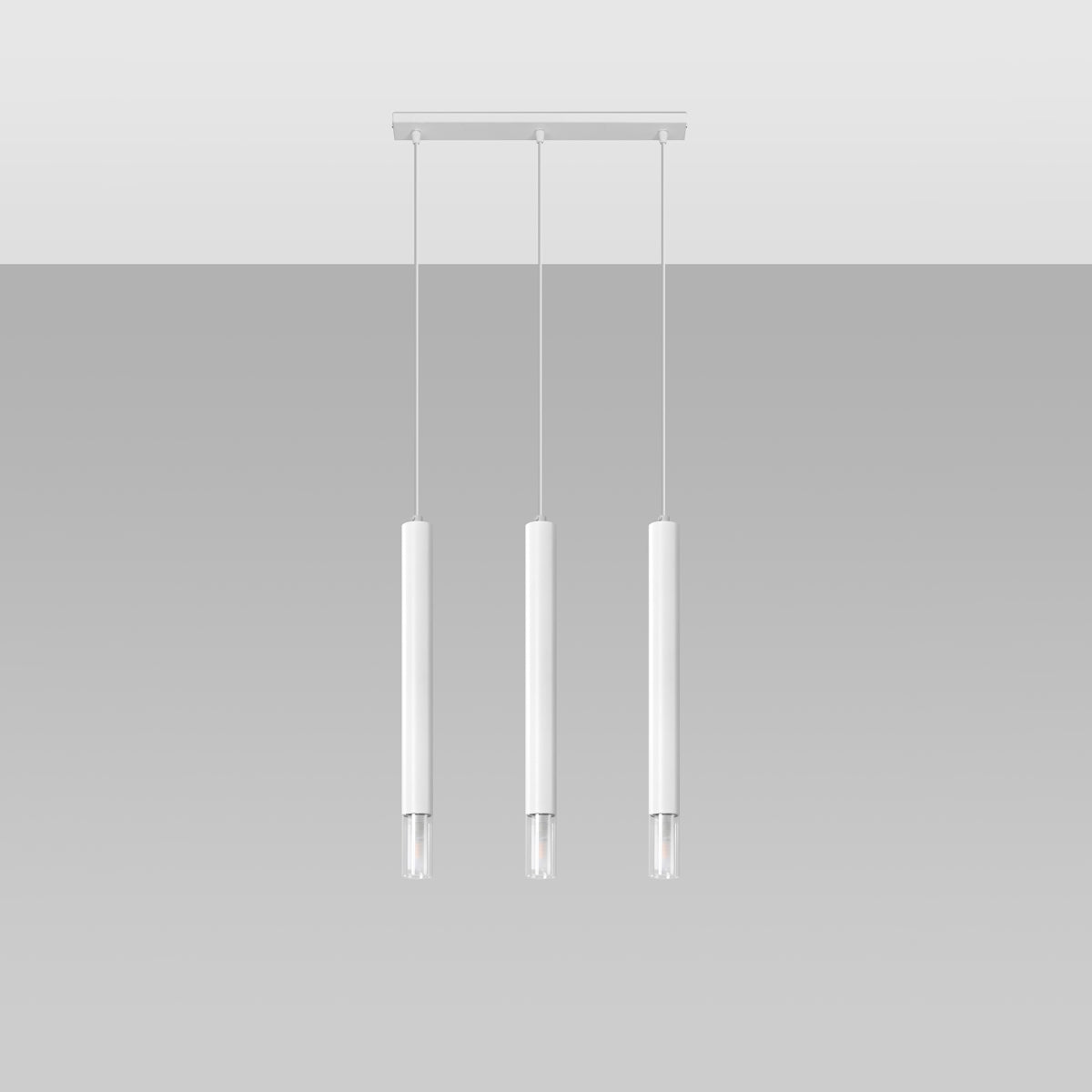 Hanglamp WEZYR 3 wit