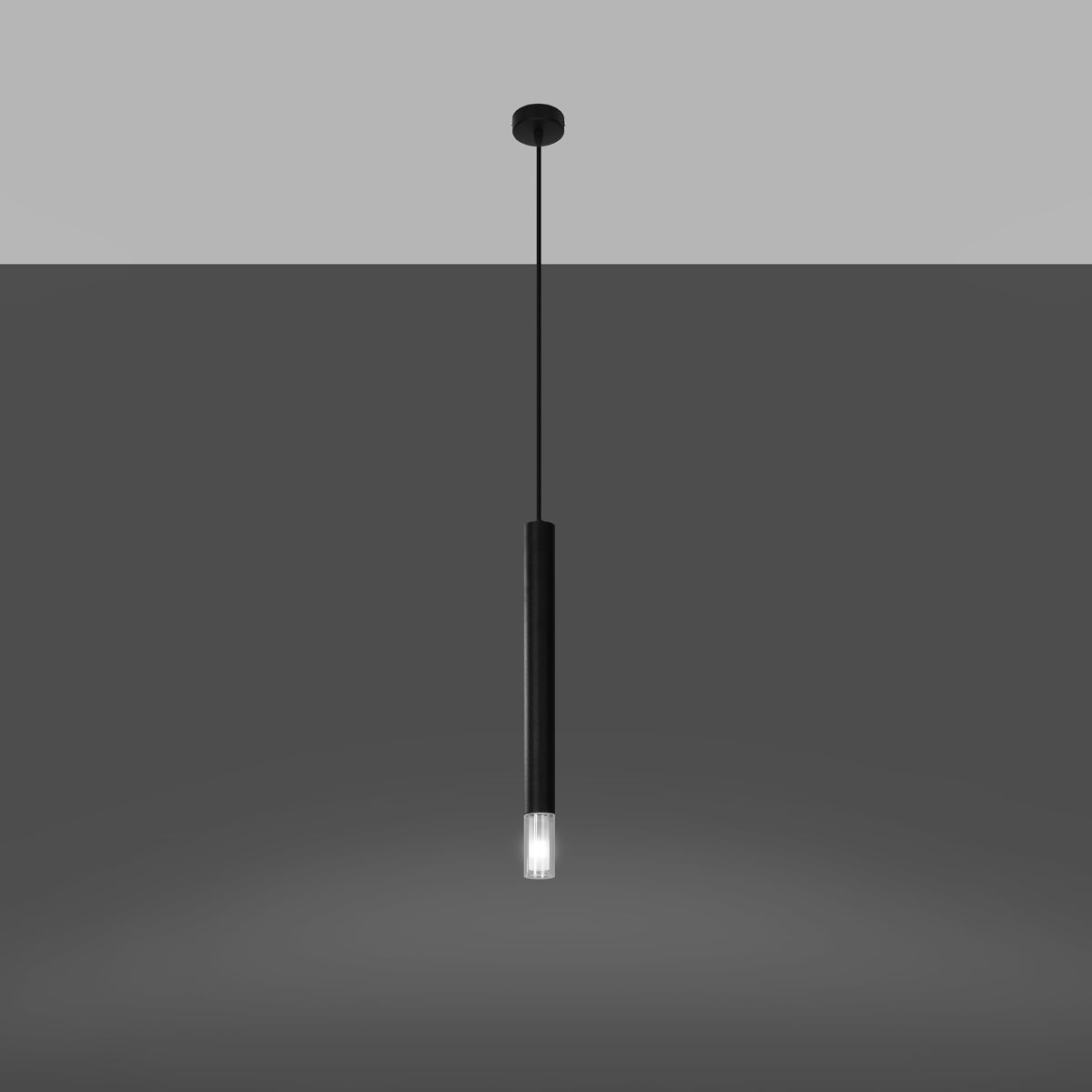 Hanglamp WEZYR 1 zwart