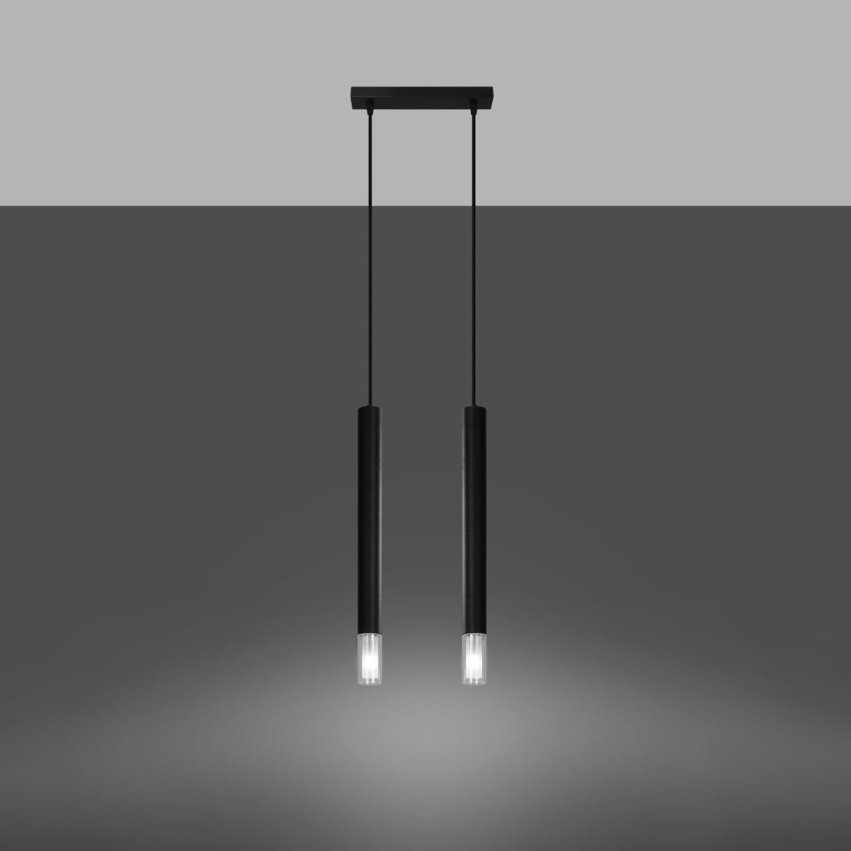 Hanglamp WEZYR 2 zwart