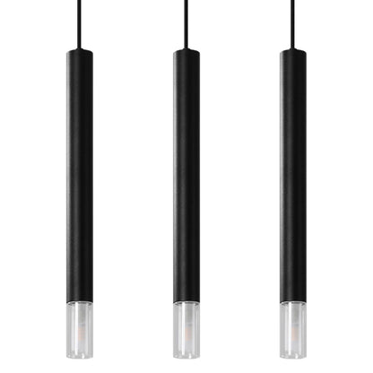 Hanglamp WEZYR 3 zwart