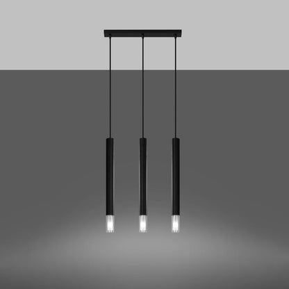 Hanglamp WEZYR 3 zwart