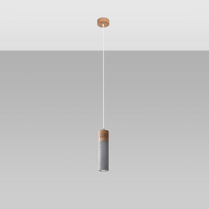 Hanglamp ZANE 1 grijs