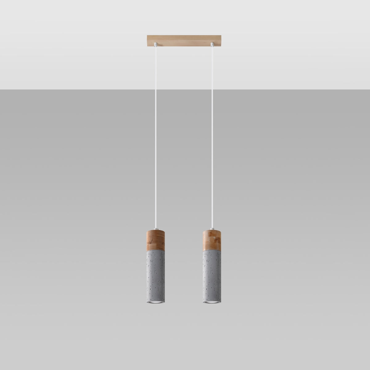 Hanglamp ZANE 2 grijs