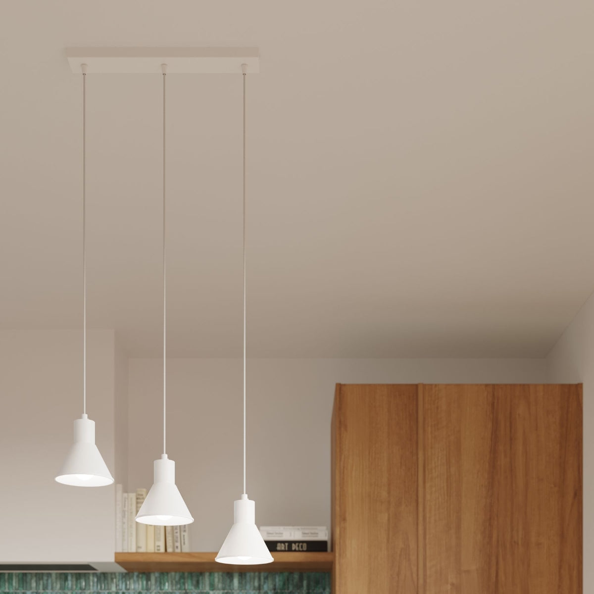 Hanglamp TALEJA 3 wit [E27]