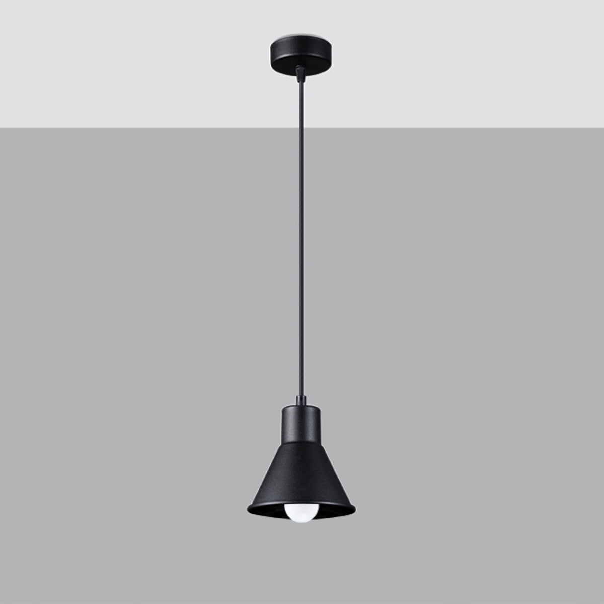 Hanglamp TALEJA 1 zwart [E27]