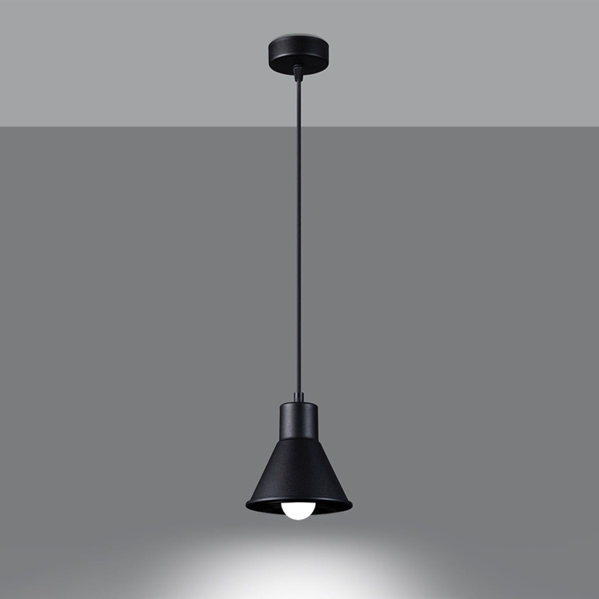 Hanglamp TALEJA 1 zwart [E27]