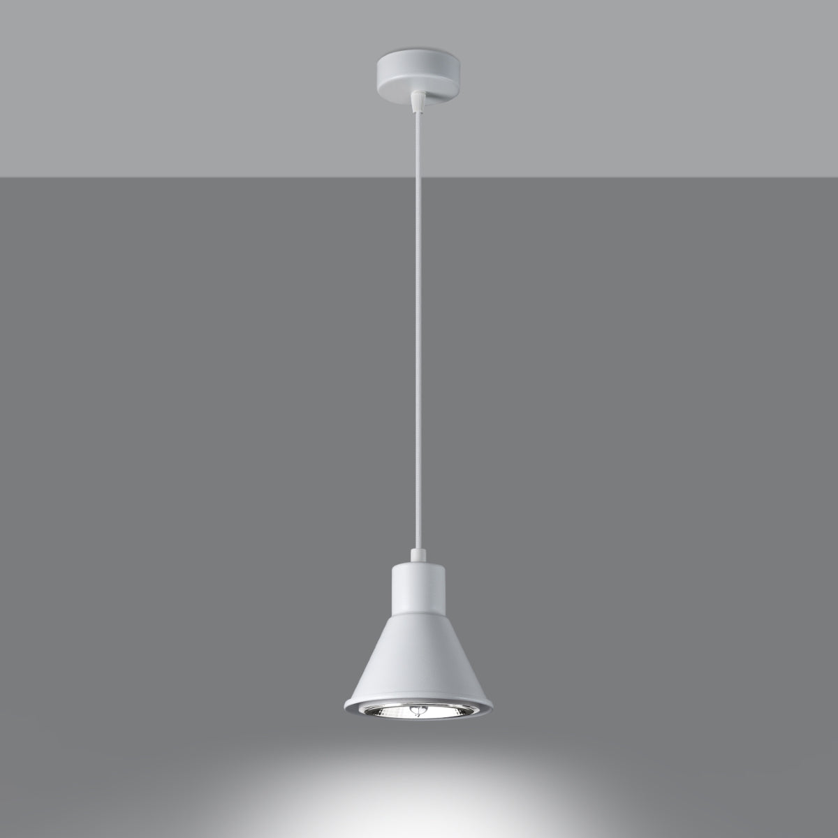 Hanglamp TALEJA 1 wit [ES111]