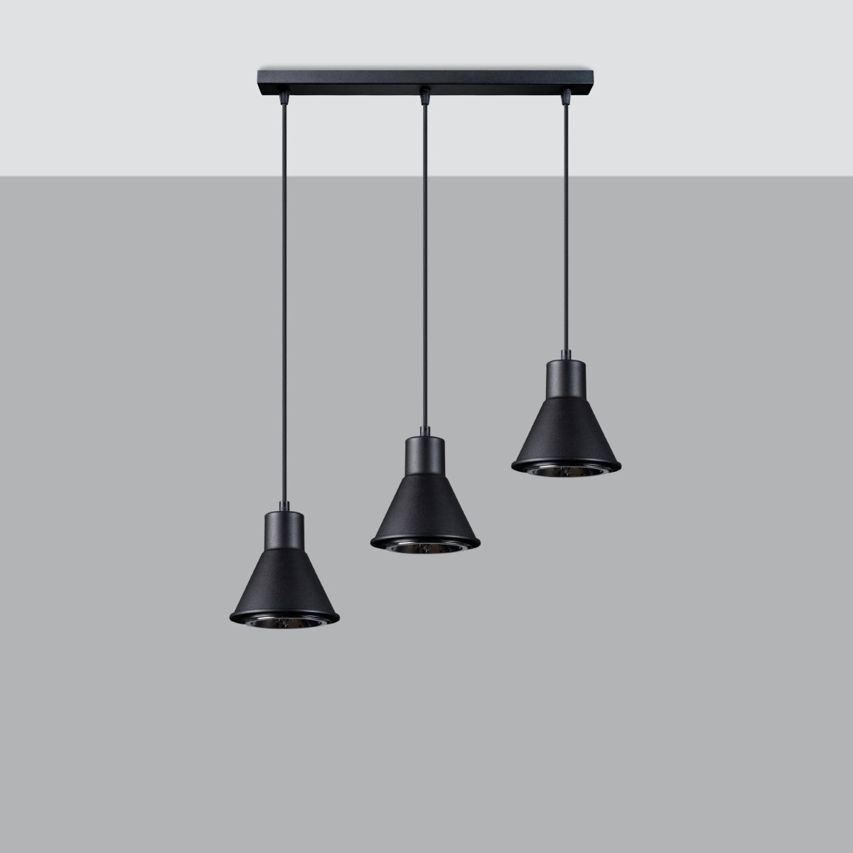 Hanglamp TALEJA 3 zwart [ES111]
