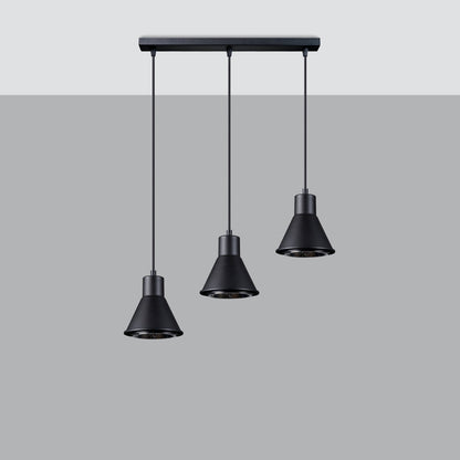 Hanglamp TALEJA 3 zwart [ES111]