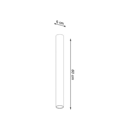 Plafondlamp LAGOS 60 wit