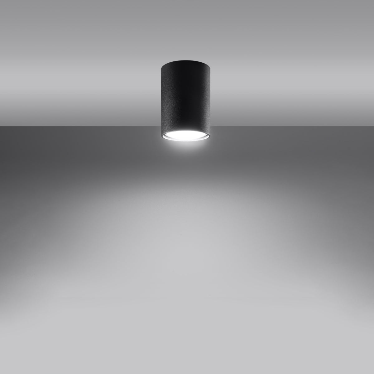 Plafondlamp LAGOS 10 zwart