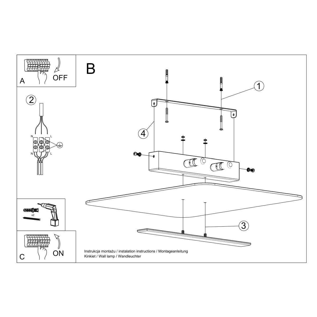 Plafondlamp AZALIA