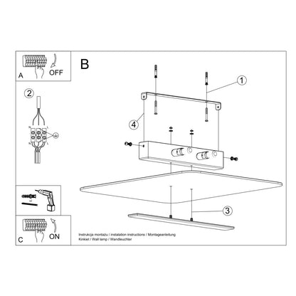 Plafondlamp AZALIA