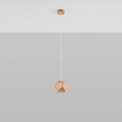 Hanglamp WOODY natuurlijk hout