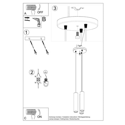 Hanglamp LINO 3P