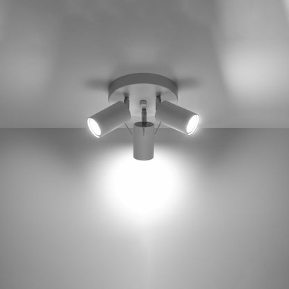 Plafondlamp RING 3P wit