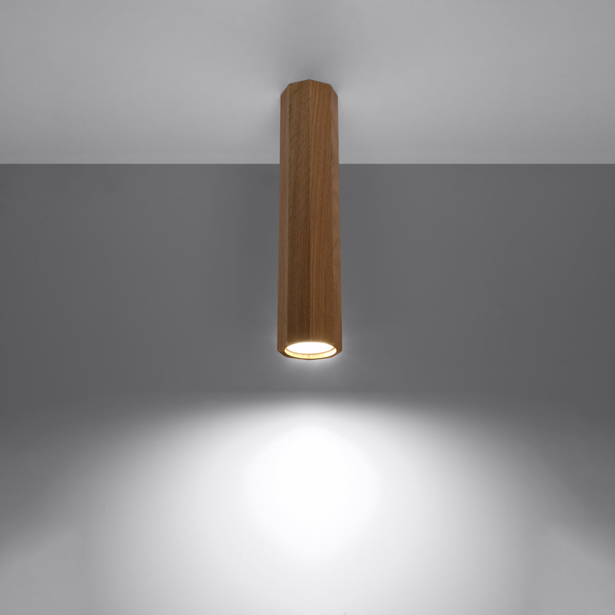 Plafondlamp ZEKE 30 eik