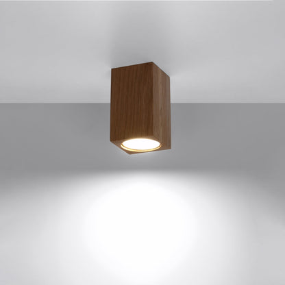 Plafondlamp KEKE 10 eik