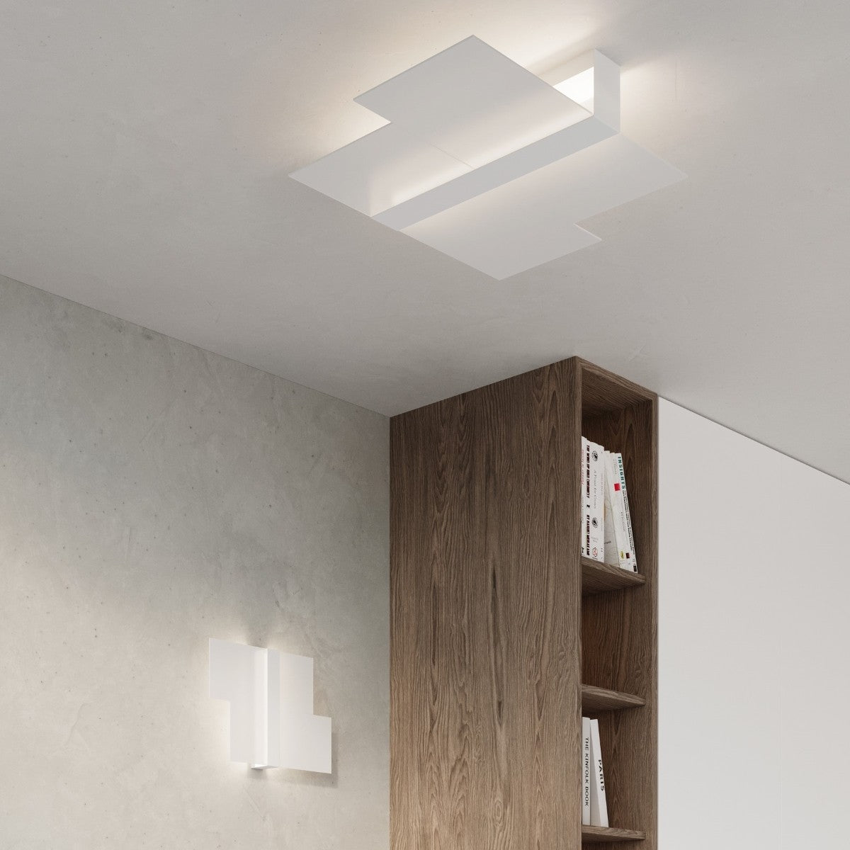 Wandlamp MASSIMO wit