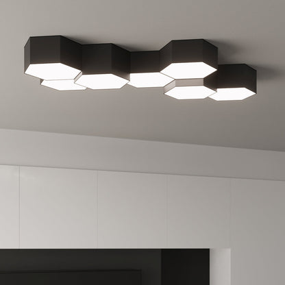 Plafondlamp SUNDE 13 zwart