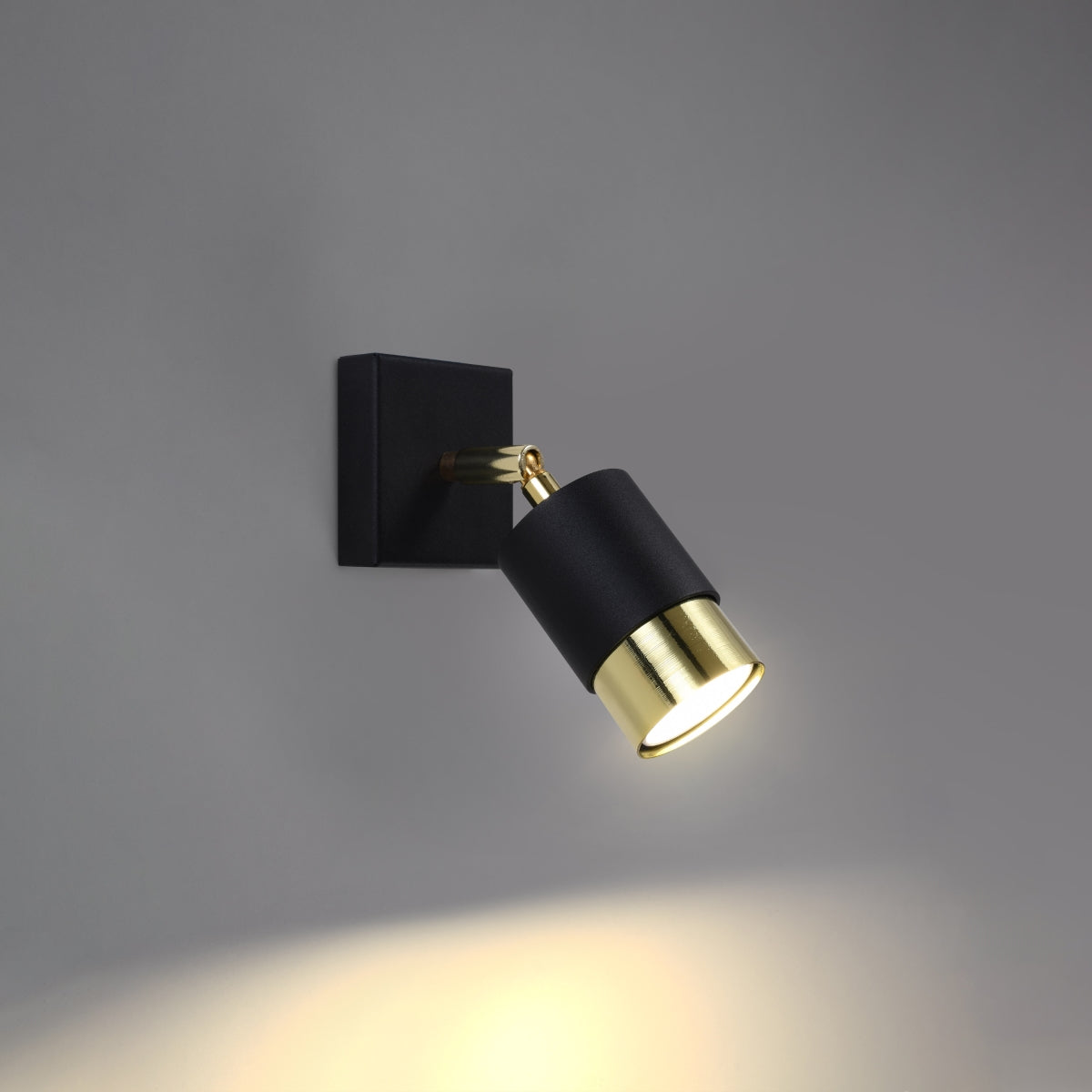 Wandlamp NERO zwart/goud