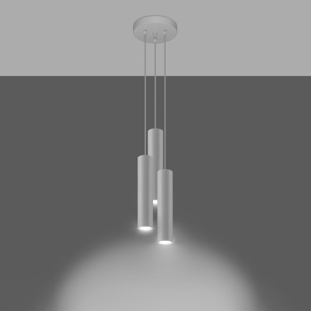 Hanglamp LAGOS 3P wit