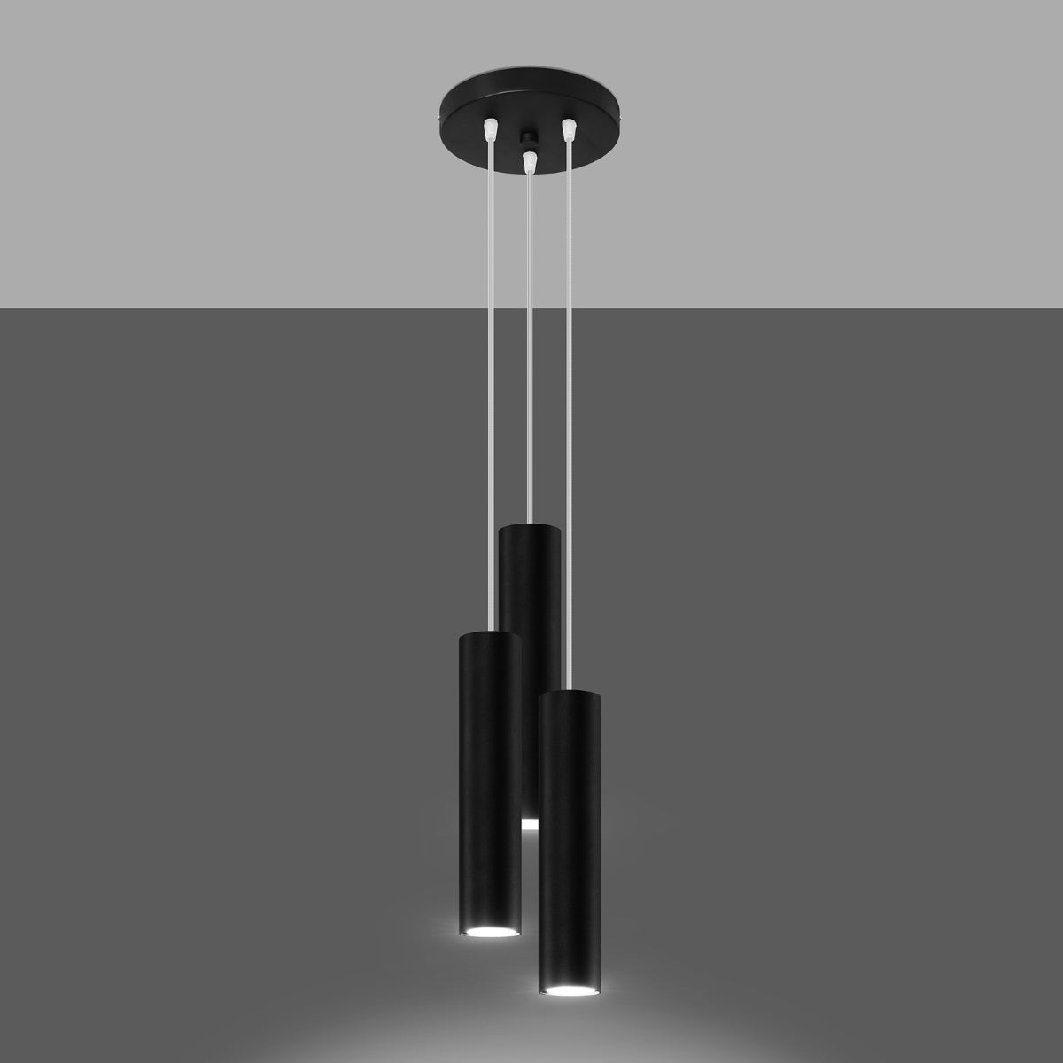 Hanglamp LAGOS 3P zwart