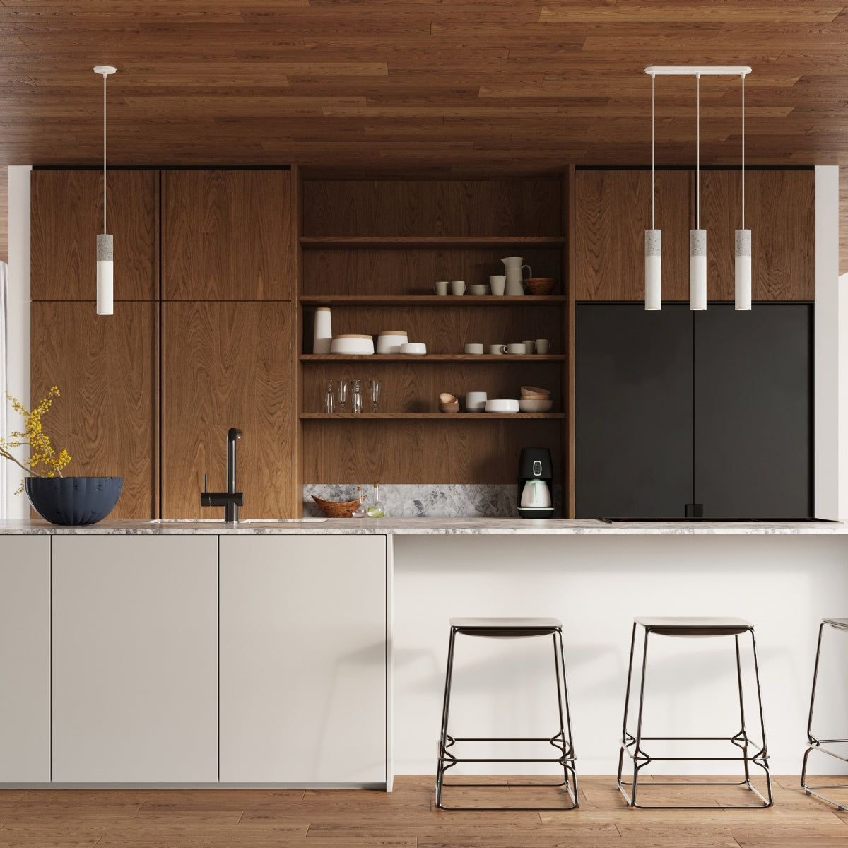 Hanglamp BORGIO 3P wit