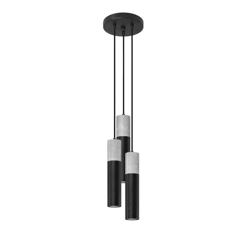 Hanglamp BORGIO 3P zwart