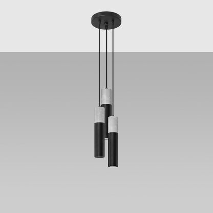 Hanglamp BORGIO 3P zwart