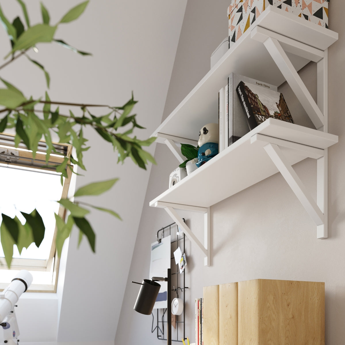 Tafellamp RING zwart
