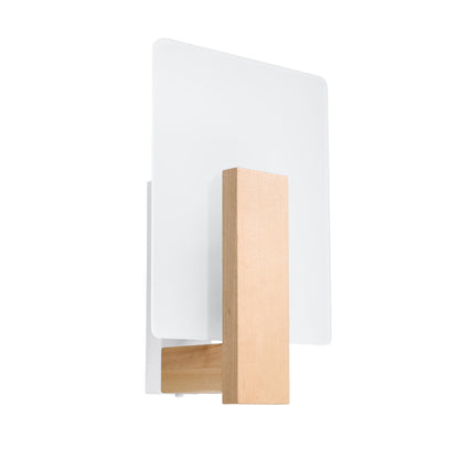 Wandlamp LAPPO naturel hout