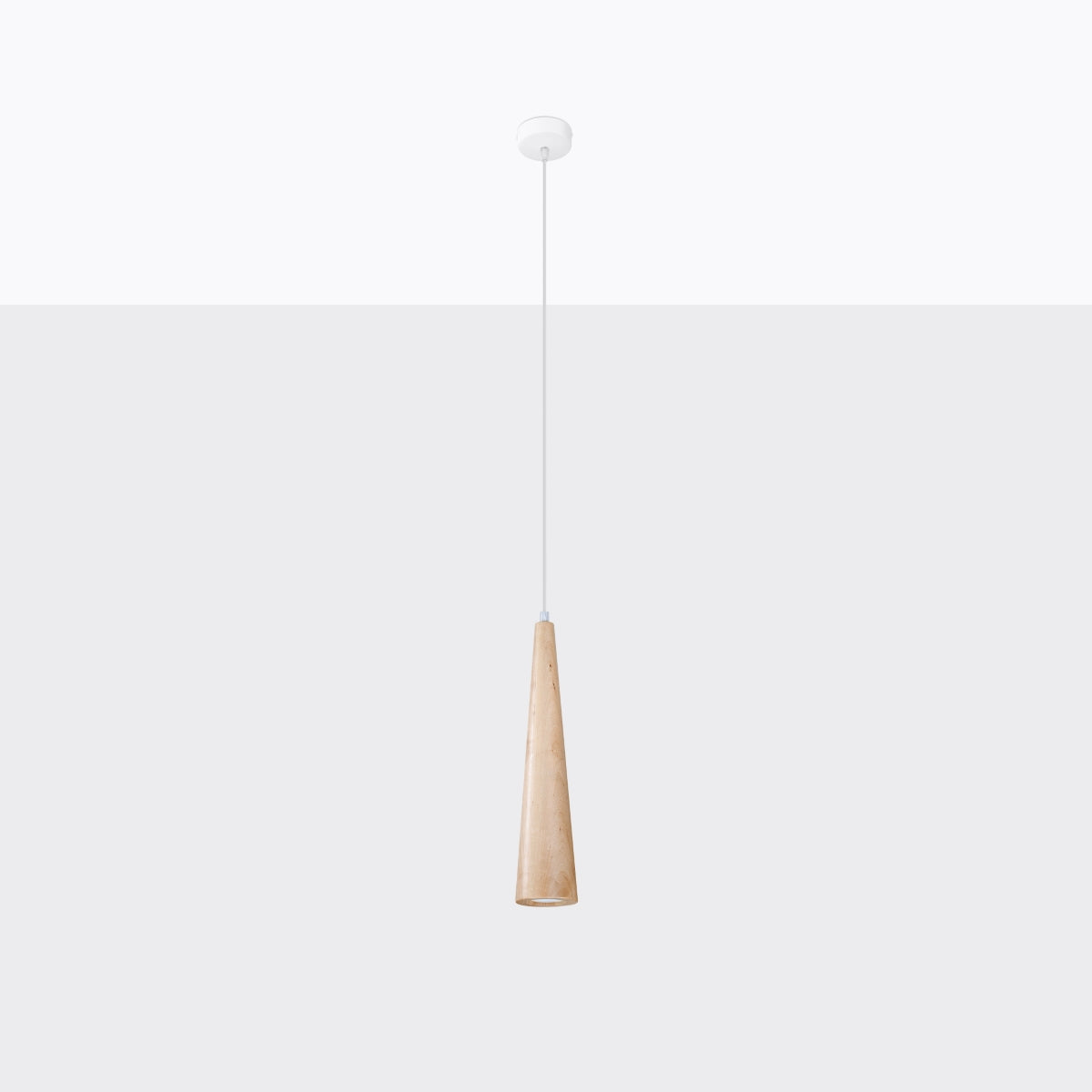 Hanglamp SULA 1 naturel hout