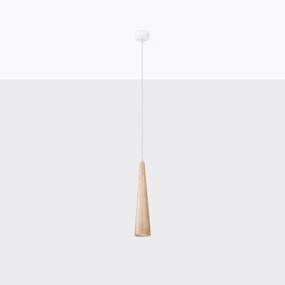 Hanglamp SULA 1 naturel hout