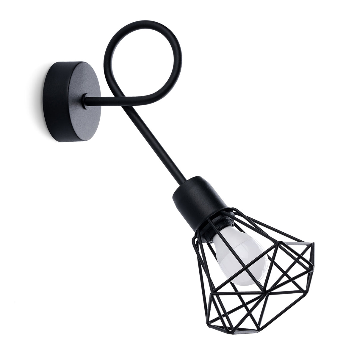 Wandlamp ARTEMIS 1S zwart