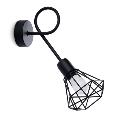 Wandlamp ARTEMIS 1S zwart