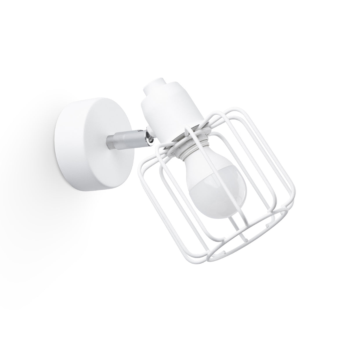 Wandlamp BELUCI 1 wit