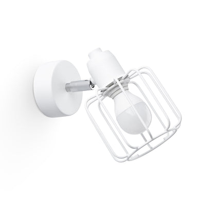 Wandlamp BELUCI 1 wit