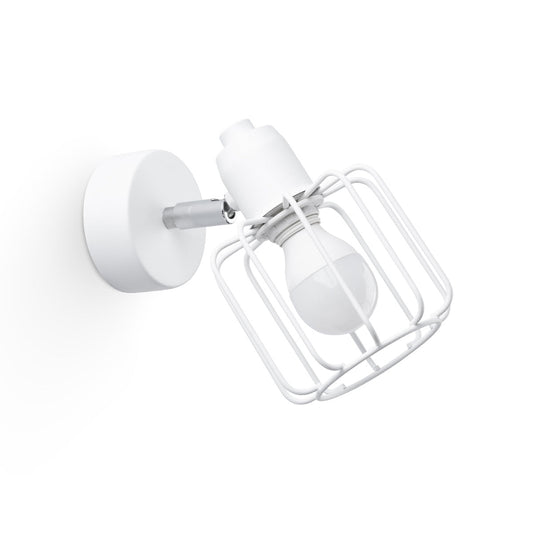 Wandlamp BELUCI 1 wit