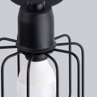Wandlamp BELUCI 1 zwart