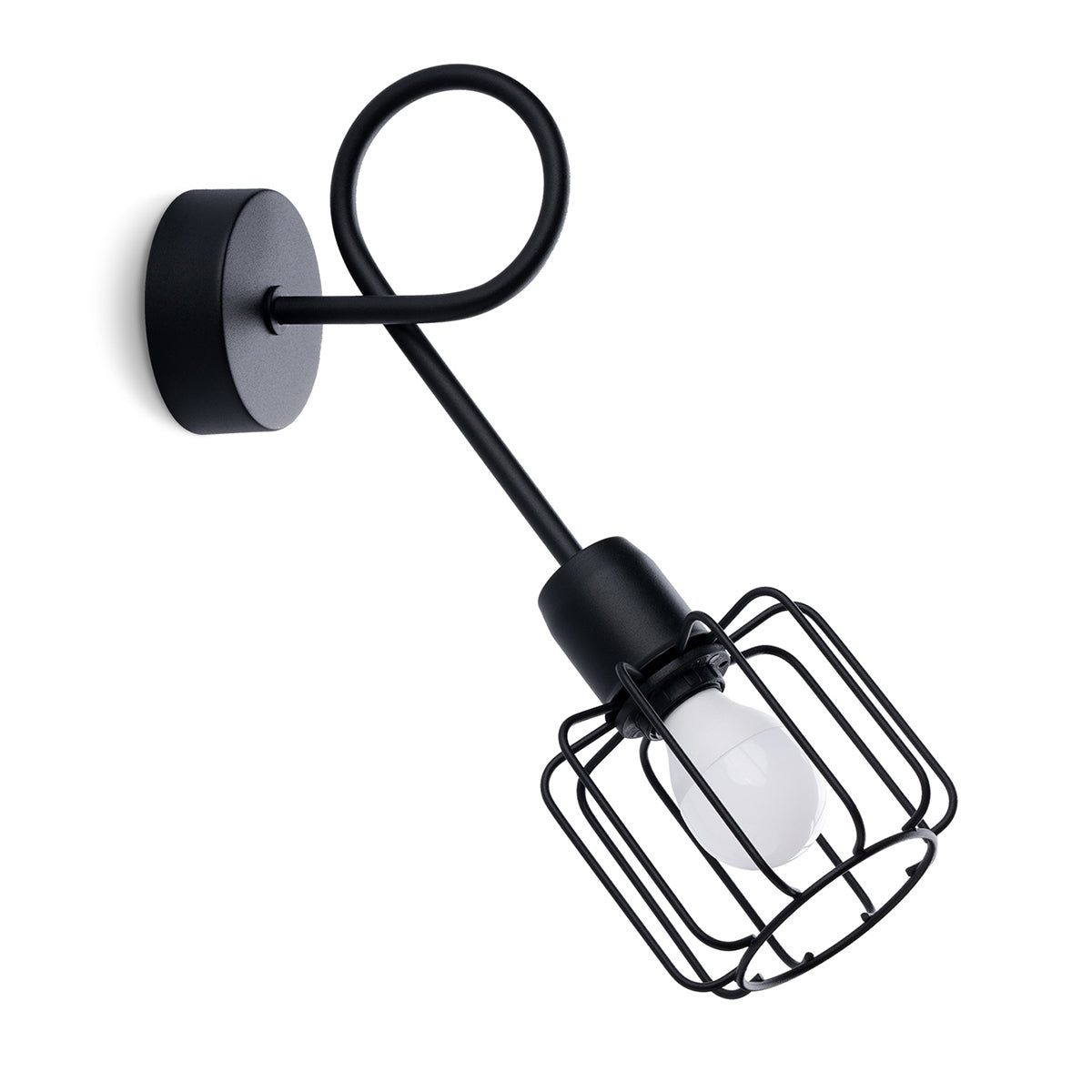 Wandlamp BELUCI 1S zwart