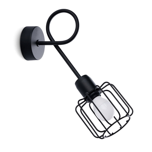 Wandlamp BELUCI 1S zwart