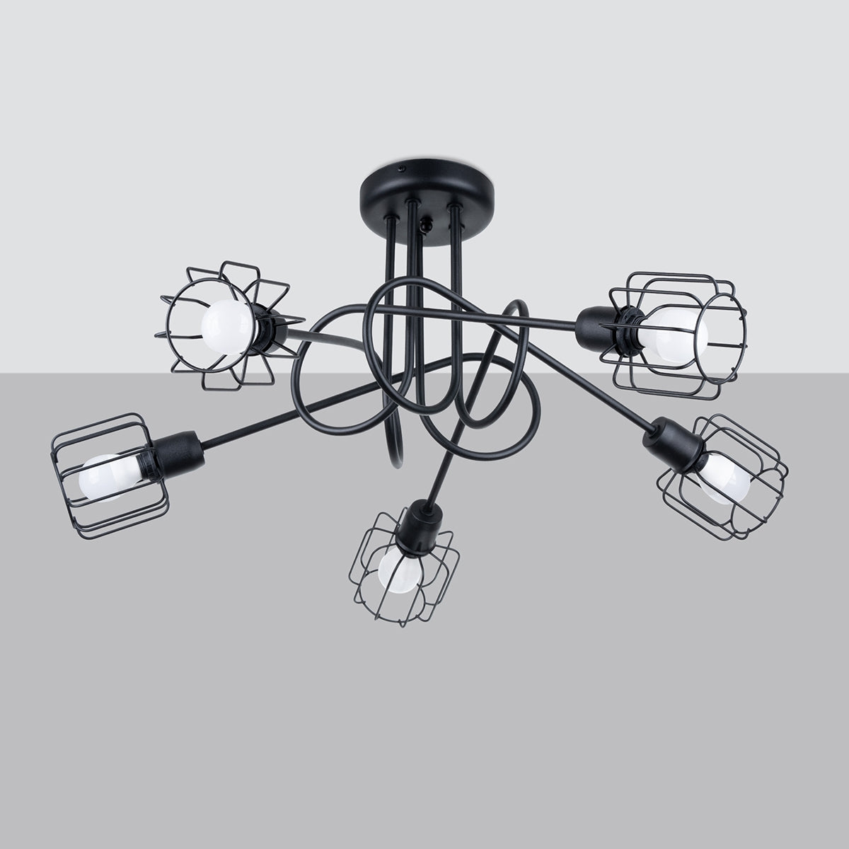 Industriële Kroonluchter BELUCI 5S