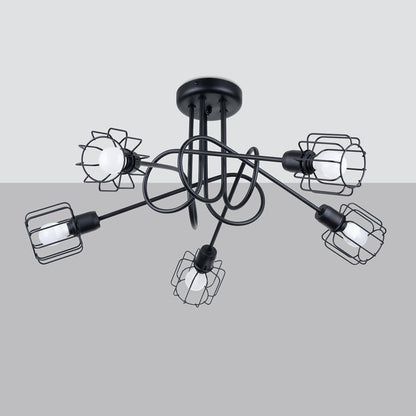 Industriële Kroonluchter BELUCI 5S