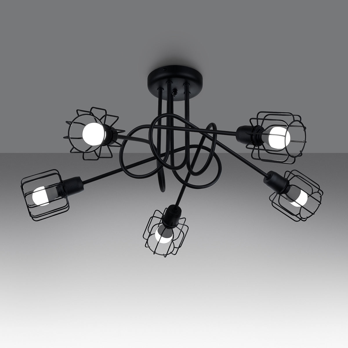 Industriële Kroonluchter BELUCI 5S