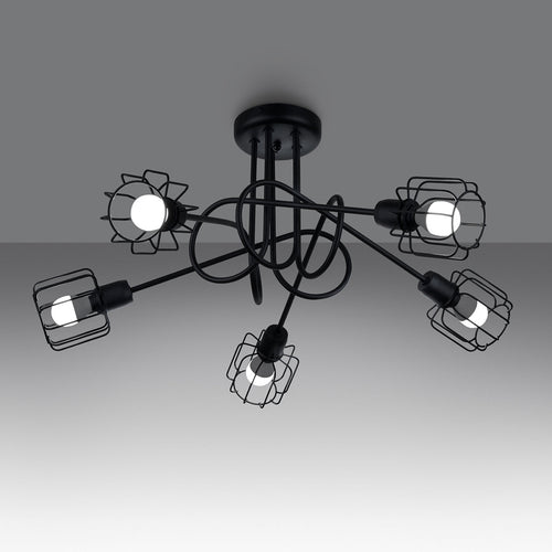Industriële Kroonluchter BELUCI 5S